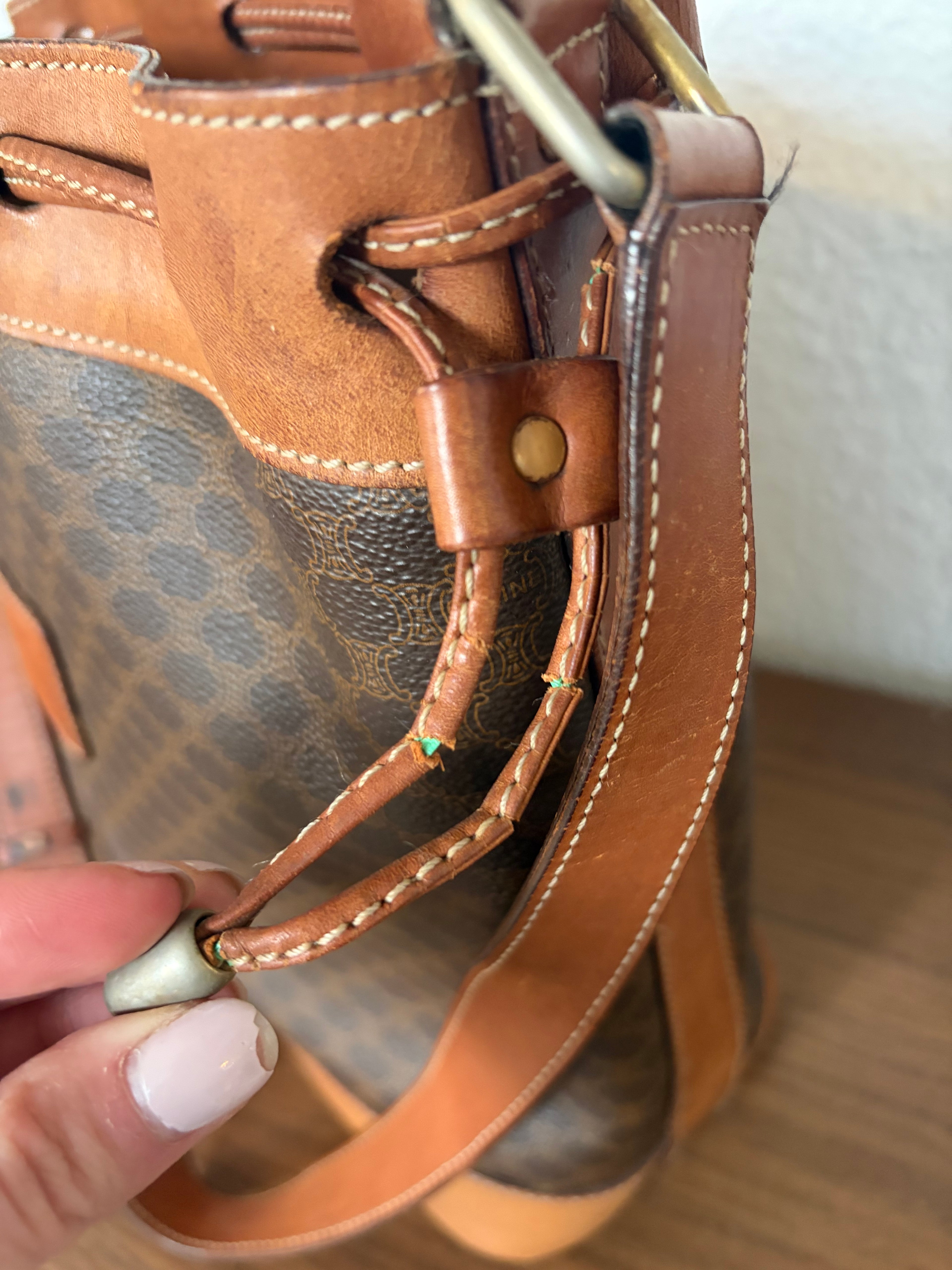 Sac seau Macadam – CÉLINE
