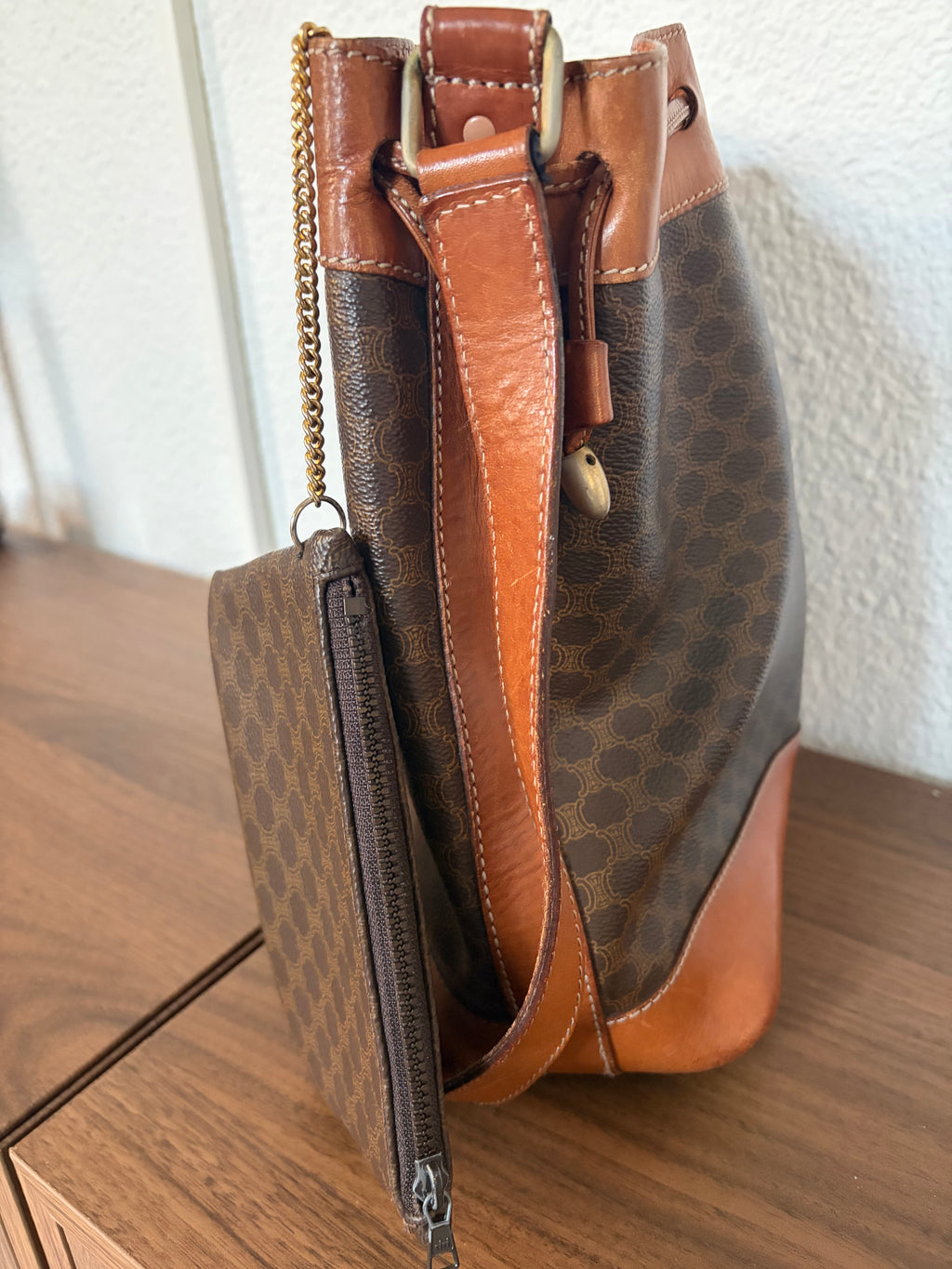 Sac seau Macadam – CÉLINE