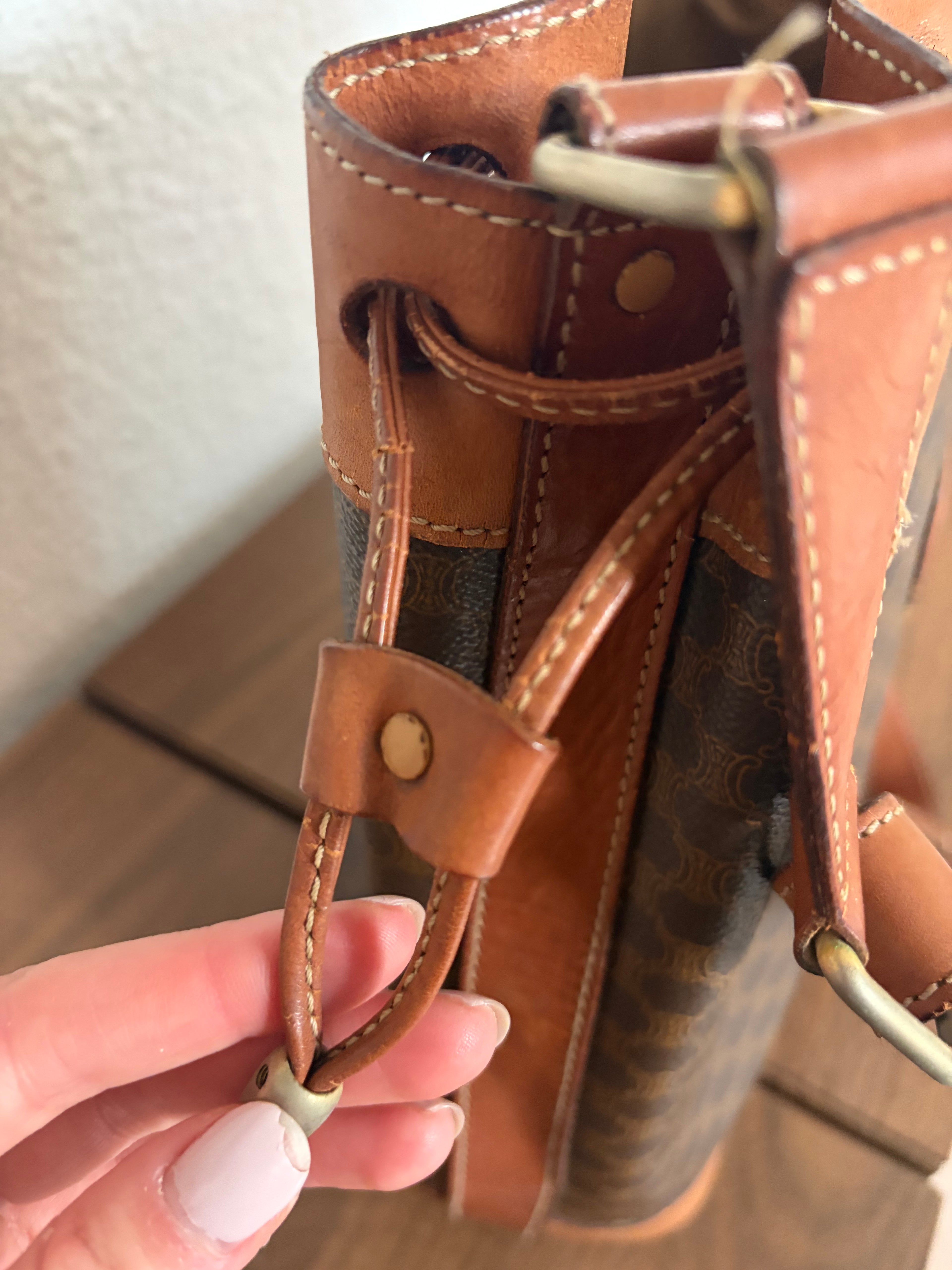 Sac seau Macadam – CÉLINE